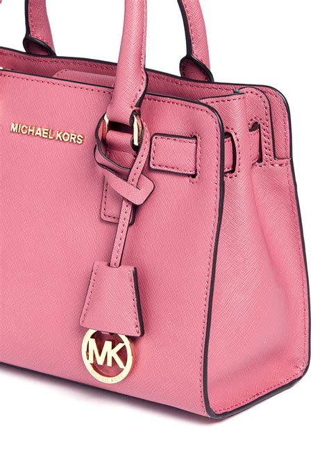 michael kors satchel pink